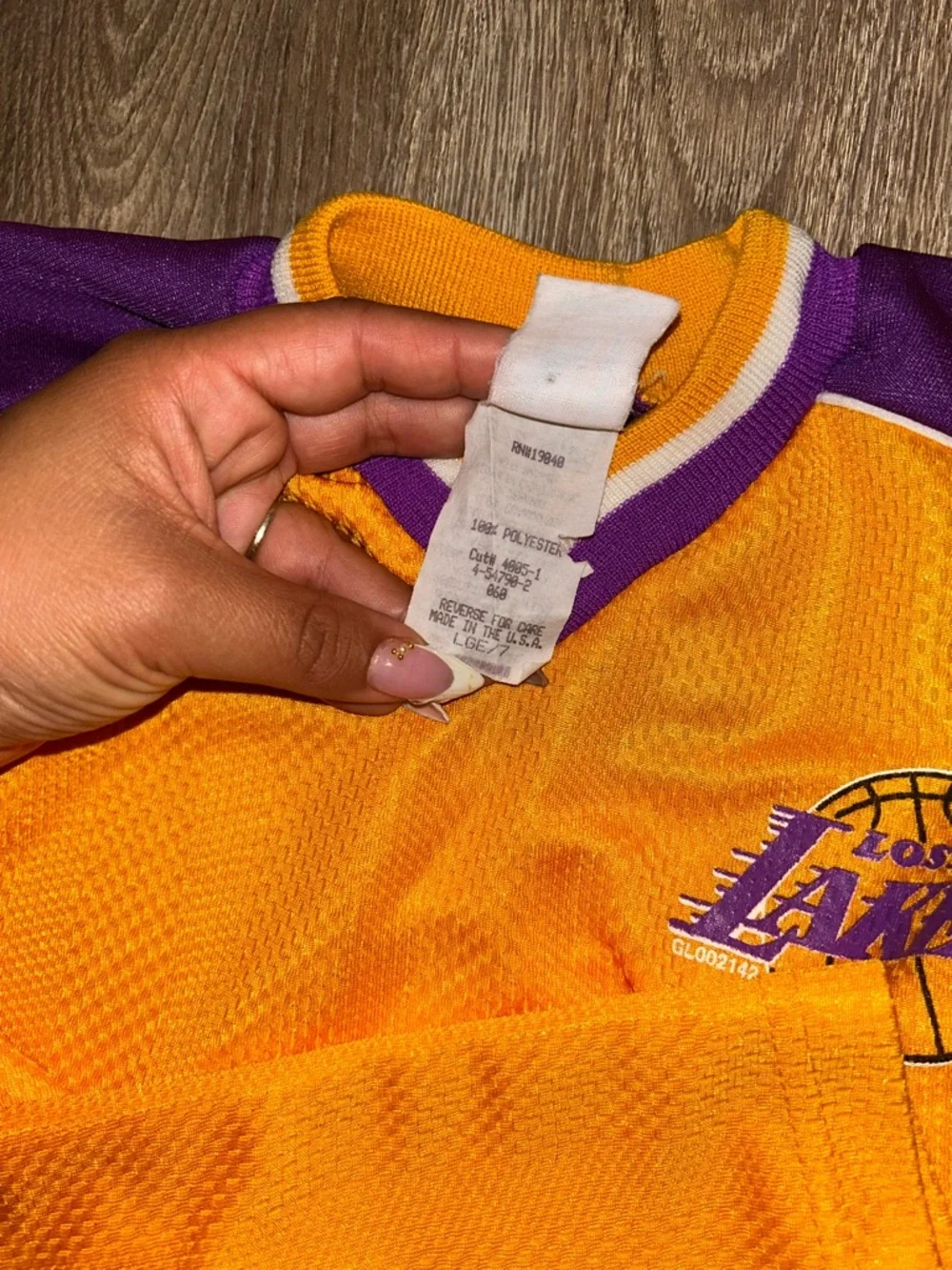 Vintage NBA Lakers Jersey - Picture 3 of 5